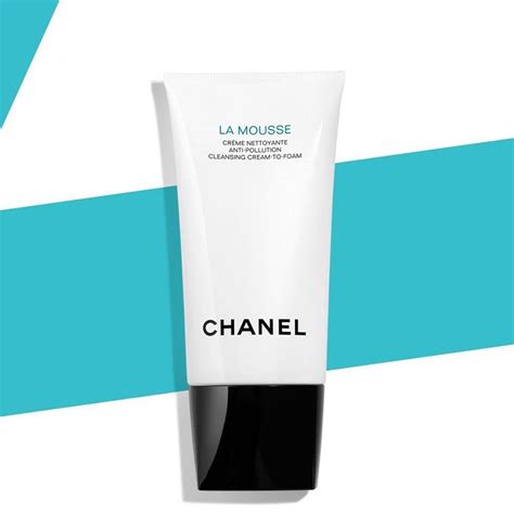 chanel la mousse mousse nettoyante|chanel la mousse cleansing cream.